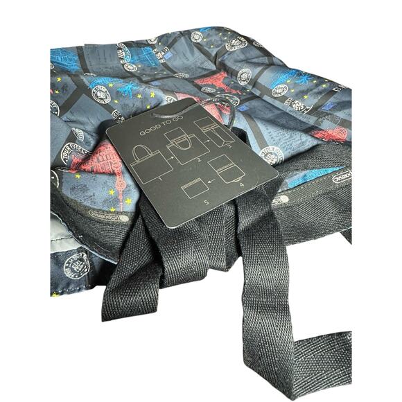 NWT LeSportsac Women's Travel Tote Bag Lightweight Foldable Shoulder Bag - Picture 4 of 8